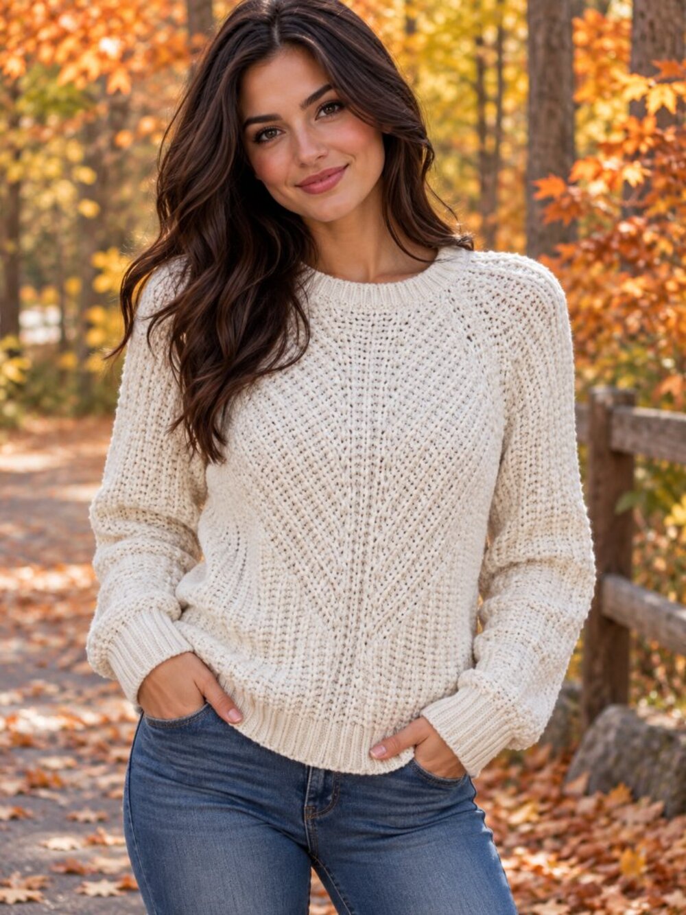 Dynamite Chunky Cable Knit Sweater - XS